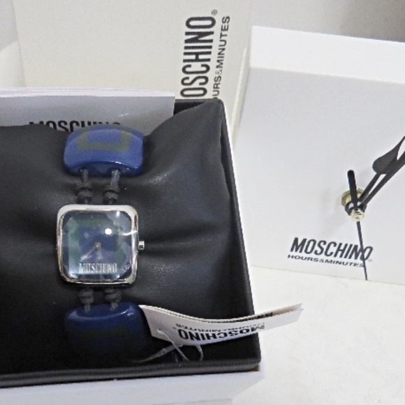 90s Moschino Hours & Minutes Watch and Desk Clock - “I Love 70” - Picture 1 of 9